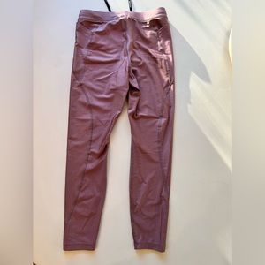 Nike rose gold ankle length pants.